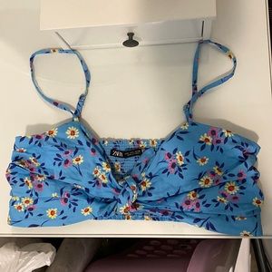 NWOT Zara Festival CropTop
